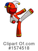 Red Design Mascot Clipart #1574518 by Leo Blanchette