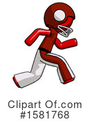 Red Design Mascot Clipart #1581768 by Leo Blanchette