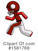 Red Design Mascot Clipart #1581769 by Leo Blanchette