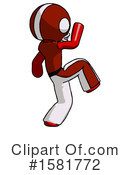 Red Design Mascot Clipart #1581772 by Leo Blanchette