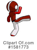 Red Design Mascot Clipart #1581773 by Leo Blanchette