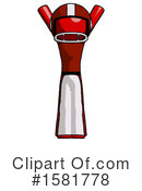 Red Design Mascot Clipart #1581778 by Leo Blanchette
