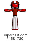Red Design Mascot Clipart #1581780 by Leo Blanchette
