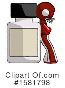 Red Design Mascot Clipart #1581798 by Leo Blanchette