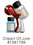 Red Design Mascot Clipart #1581799 by Leo Blanchette