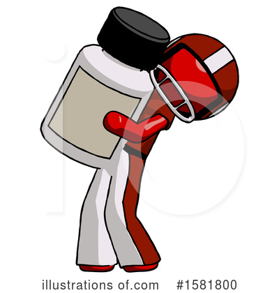 Royalty-Free (RF) Red Design Mascot Clipart Illustration by Leo Blanchette - Stock Sample #1581800