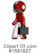 Red Design Mascot Clipart #1581827 by Leo Blanchette