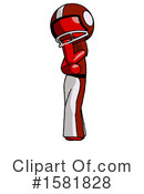 Red Design Mascot Clipart #1581828 by Leo Blanchette