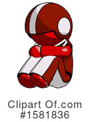 Red Design Mascot Clipart #1581836 by Leo Blanchette