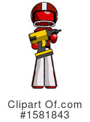Red Design Mascot Clipart #1581843 by Leo Blanchette