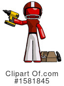 Red Design Mascot Clipart #1581845 by Leo Blanchette