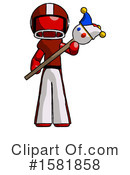 Red Design Mascot Clipart #1581858 by Leo Blanchette