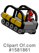 Red Design Mascot Clipart #1581861 by Leo Blanchette