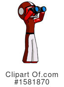 Red Design Mascot Clipart #1581870 by Leo Blanchette