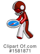 Red Design Mascot Clipart #1581871 by Leo Blanchette