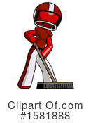 Red Design Mascot Clipart #1581888 by Leo Blanchette