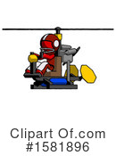 Red Design Mascot Clipart #1581896 by Leo Blanchette
