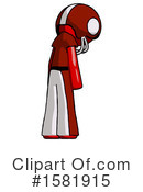 Red Design Mascot Clipart #1581915 by Leo Blanchette