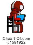 Red Design Mascot Clipart #1581922 by Leo Blanchette