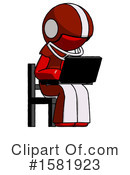 Red Design Mascot Clipart #1581923 by Leo Blanchette