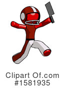 Red Design Mascot Clipart #1581935 by Leo Blanchette