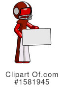Red Design Mascot Clipart #1581945 by Leo Blanchette