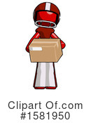Red Design Mascot Clipart #1581950 by Leo Blanchette