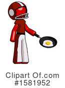 Red Design Mascot Clipart #1581952 by Leo Blanchette