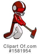 Red Design Mascot Clipart #1581954 by Leo Blanchette