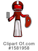 Red Design Mascot Clipart #1581958 by Leo Blanchette