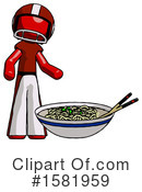 Red Design Mascot Clipart #1581959 by Leo Blanchette