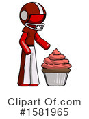 Red Design Mascot Clipart #1581965 by Leo Blanchette