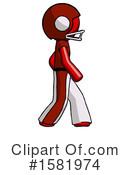 Red Design Mascot Clipart #1581974 by Leo Blanchette