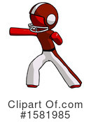 Red Design Mascot Clipart #1581985 by Leo Blanchette