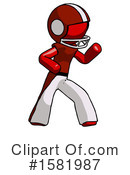 Red Design Mascot Clipart #1581987 by Leo Blanchette