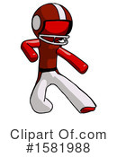 Red Design Mascot Clipart #1581988 by Leo Blanchette