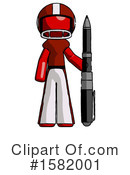 Red Design Mascot Clipart #1582001 by Leo Blanchette