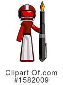 Red Design Mascot Clipart #1582009 by Leo Blanchette
