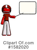 Red Design Mascot Clipart #1582020 by Leo Blanchette