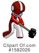 Red Design Mascot Clipart #1582026 by Leo Blanchette