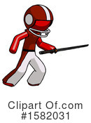 Red Design Mascot Clipart #1582031 by Leo Blanchette