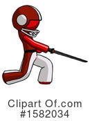 Red Design Mascot Clipart #1582034 by Leo Blanchette