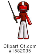 Red Design Mascot Clipart #1582035 by Leo Blanchette
