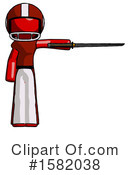Red Design Mascot Clipart #1582038 by Leo Blanchette