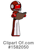 Red Design Mascot Clipart #1582050 by Leo Blanchette