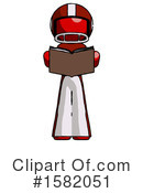 Red Design Mascot Clipart #1582051 by Leo Blanchette