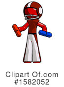 Red Design Mascot Clipart #1582052 by Leo Blanchette