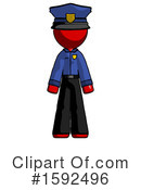Red Design Mascot Clipart #1592496 by Leo Blanchette