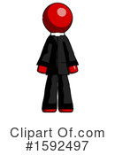 Red Design Mascot Clipart #1592497 by Leo Blanchette