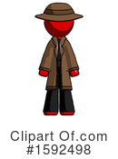 Red Design Mascot Clipart #1592498 by Leo Blanchette